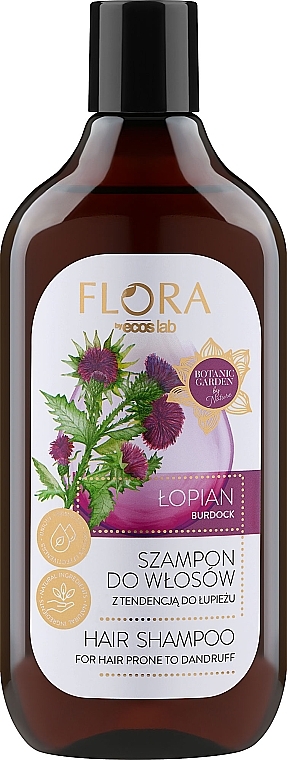 Szampon łopianowy do włosów z tendencją do łupieżu - Vis Plantis Flora Shampoo For Hair Prone to Dandruff — Zdjęcie N1