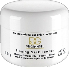 Stymulująca dwuskładnikowa maska ​​do twarzy - Dr. Grandel Firming Mask Powder — Zdjęcie N1