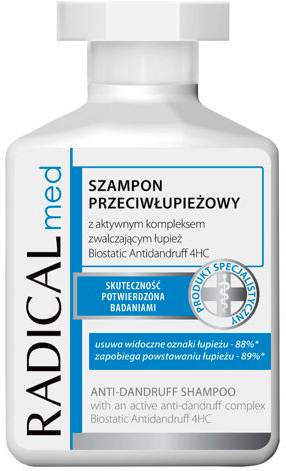 Przeciwłupieżowy szampon do włosów - Radical Med Anti-Dandruff Shampoo