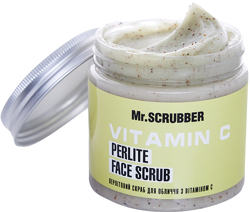 Peeling do twarzy z perlitem i witaminą C - Mr.Scrubber Vitamin C Perlite Face Scrub — Zdjęcie N1