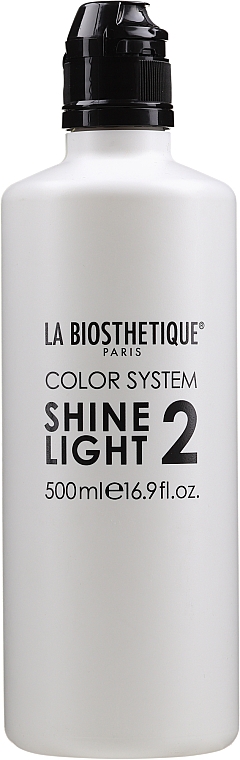 Delikatna emulsja do rozjaśniania włosów - La Biosthetique Shine Light 2 Professional Use — Zdjęcie N1
