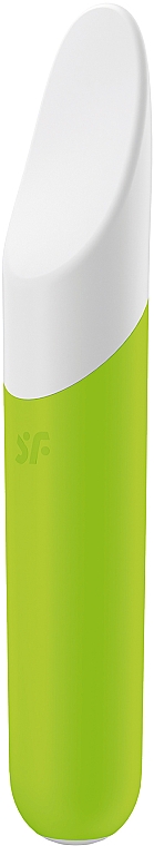 Mini wibrator, zielony - Satisfyer Ultra Power Bullet 7 Green — Zdjęcie N2