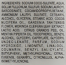 Szampon w kremie z Zieloną glinką, bio-siarką i olejem moringa - Alan Jey Green Natural Cream-Shampoo — Zdjęcie N4