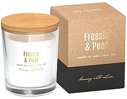 Kup Zapachowa świeca sojowa Frezja i gruszka - Bispol Freesia & Pear Soy Candle