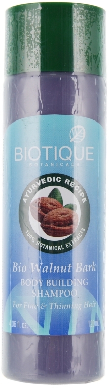 Regenerujący szampon-odżywka do ciemnych włosów - Biotique Bio Walnut Bark Fresh Lift Body Building Shampoo & Conditioner — Zdjęcie N1