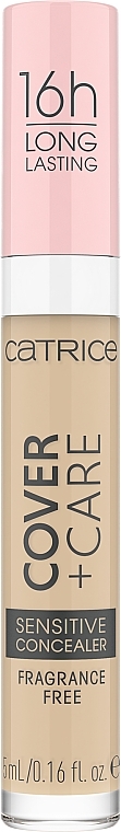 Korektor w płynie - Catrice Liquid Concealer Sensitive Skin Cover + Care — Zdjęcie N1