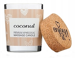 Kup Świeca do masażu Kokos - Magnetifico Enjoy It Premium Aphrodisiac Massage Candle Coconut