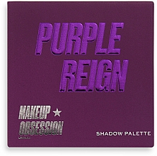 Paleta cieni do powiek - Makeup Obsession Purple Reign Eyeshadow Palette — Zdjęcie N2