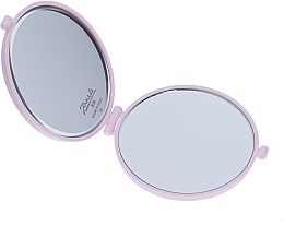 Kup Lusterko kieszonkowe 94448, D 73 mm, różowe - Janeke Round Mirror Pink