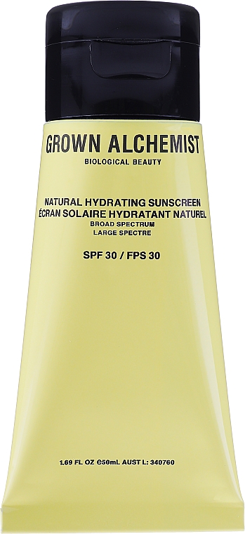 Krem przeciwsłoneczny - Grown Alchemist Natural Hydrating Sunscreen SPF30 — фото N2