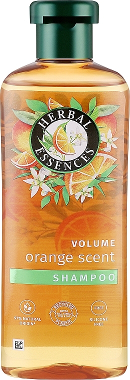 Szampon do włosów zwiększający objętość Pomarańcza - Herbal Essences Volume Orange Scent Shampoo — Zdjęcie N2