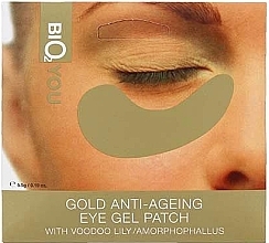 Kup PRZECENA! Rewitalizująca żelowa maska ​​pod oczy ze złotem i lilią - Bio2You Anti-Ageing Eye Gel Patch *