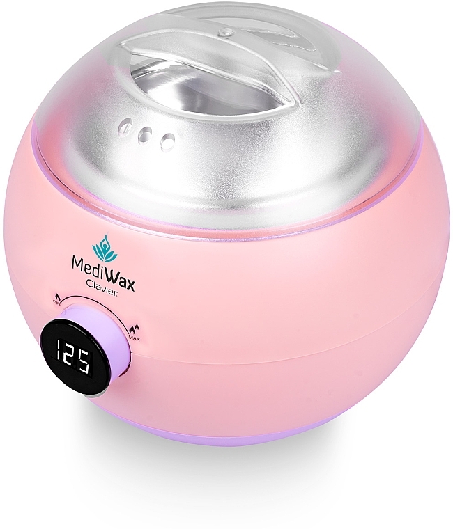 Podgrzewacz wosku 500 ml, różowy - Clavier MediWax Pink — Zdjęcie N4