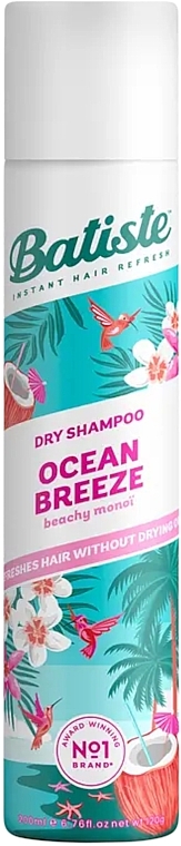 Suchy szampon do włosów - Batiste Dry Shampoo Ocean Breeze — Zdjęcie N1