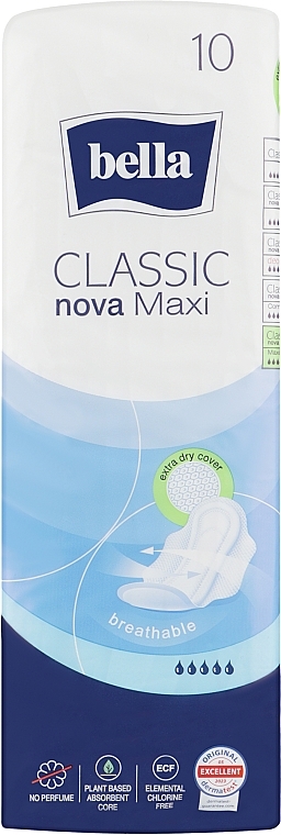 Podpaski Nova Maxi, 10 szt. - Bella — Zdjęcie N1