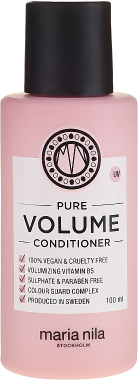Nawilżająca odżywka dodająca włosom objętości - Maria Nila Pure Volume Conditioner — Zdjęcie N1
