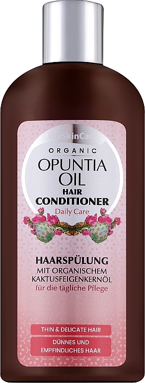 Odżywka do włosów z organicznym olejem z opuncji figowej - GlySkinCare Organic Opuntia Oil Hair Conditioner — Zdjęcie N1