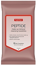 Kup Chusteczki do demakijażu z peptydami - Purederm Peptide Make-Up Remover Cleansing Towelettes 