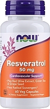 Resveratrol na wsparcie organizmu w ochronie przed szkodliwym działaniem wolnych rodników - Now Foods Natural Resveratrol — Zdjęcie N1