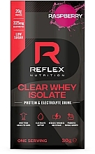 Kup Białko serwatkowe w saszetce, malina - Reflex Nutrition Clear Whey Isolate Raspberry