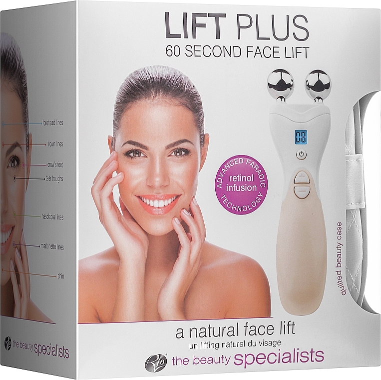 WYPRZEDAŻ Środek do wygładzania zmarszczek i usuwania skóry - Rio-Beauty Lift Plus 60 Second FALI6 * — Zdjęcie N1