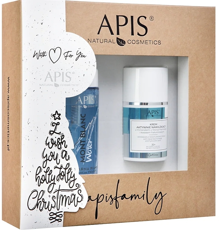 Zestaw - APIS Professional Mont Blanc Gift Set (f/foam/150ml + f/cr/50ml) — Zdjęcie N1