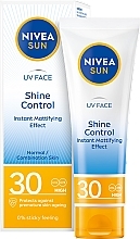 Kup Matujący krem do twarzy z wysoką ochroną - NIVEA SUN UV Face Shine Control Mattifying Effect SPF 30 