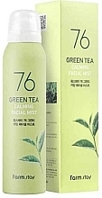 Kojąca mgiełka do twarzy z ekstraktem z zielonej herbaty - FarmStay 76 Green Tea Calming Facial Mist — Zdjęcie N1