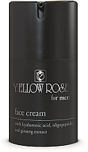Przeciwzmarszczkowy krem ​​do twarzy dla mężczyzn - Yellow Rose Face Cream For Men — Zdjęcie N1
