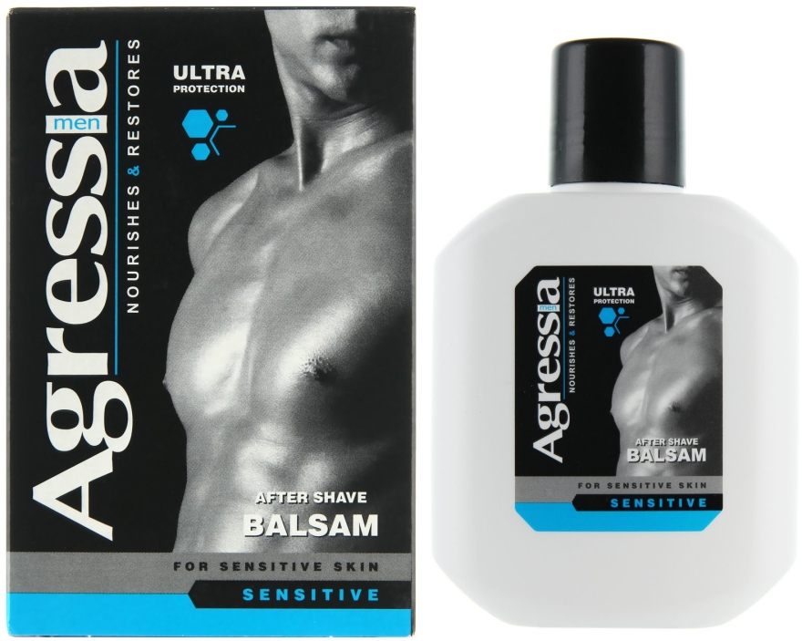Balsam po goleniu - Agressia Sensitive Refreshes & Hydrates Balsam — Zdjęcie N4