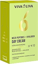 Krem na dzień do twarzy Ultra nawilżający - Viva Oliva Mezo Peptides + Hyaluron Day Cream Ultra Moisturizing SPF 15 — Zdjęcie N3
