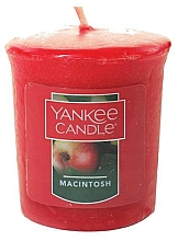 Świeca zapachowa - Yankee Candle Macintosh Votive — Zdjęcie N1