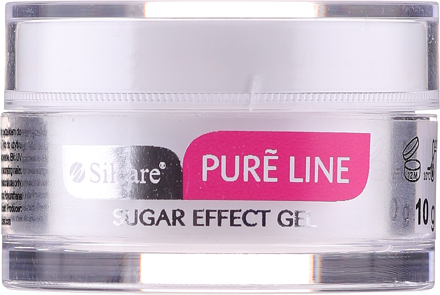 Żel do paznokci - Silcare Pure Line Sugar Effect — Zdjęcie N1