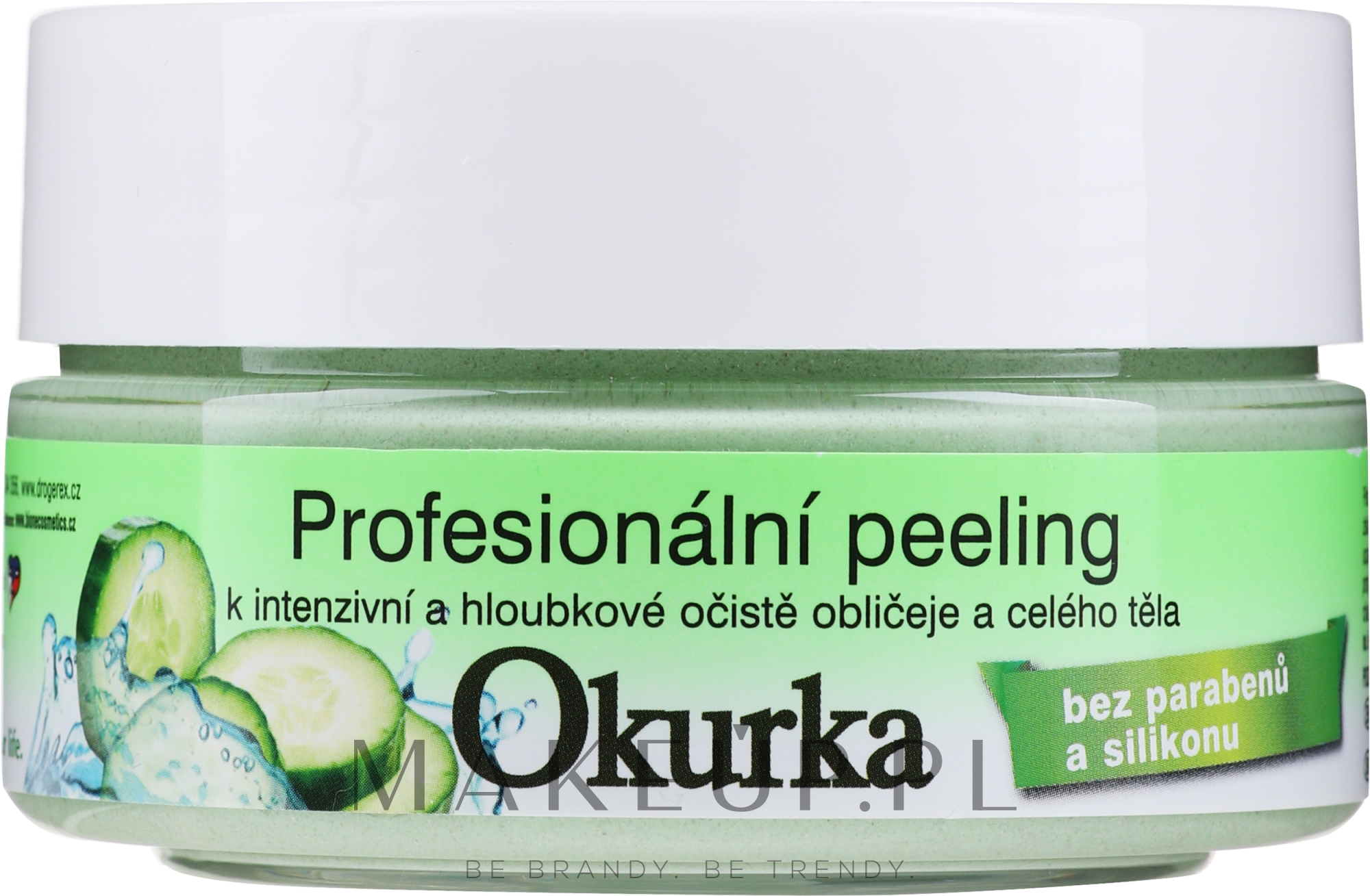 Peeling do twarzy i ciała Ogórek - Bione Cosmetics Organic Professional Peeling Cucumber — Zdjęcie 150 ml