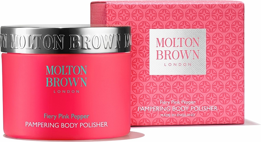 Molton Brown Fiery Pink Pepper Pampering Body Polisher - Perfumowany peeling do ciała Różowy pieprz — Zdjęcie N1
