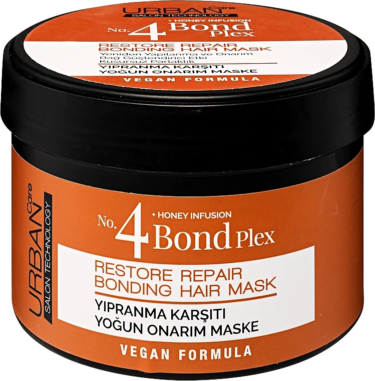 Rewitalizująca maska do włosów - Urban Care Bond Plex No. 4 Restore Repair Bonding Hair Mask — Zdjęcie N1