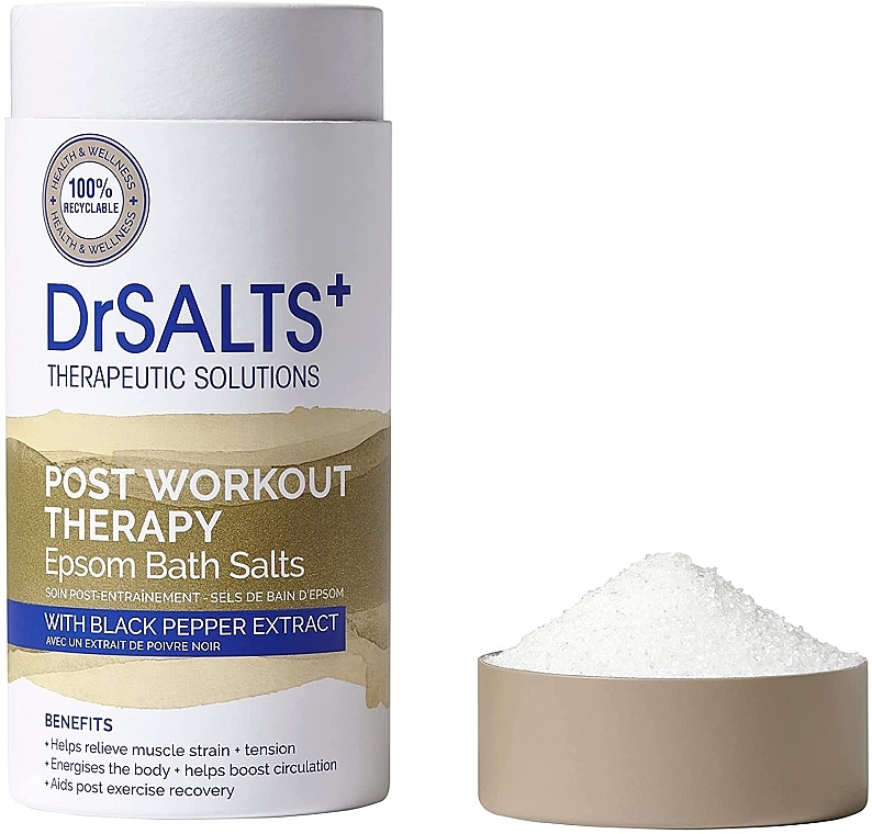 Sól do kąpieli - Dr Salts + Post Workout Therapy Magnesium Bath Salts — Zdjęcie N2