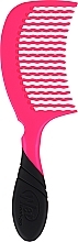 Grzebień do włosów, różowy - Wet Brush Pro Detangling Comb Pink — Zdjęcie N1