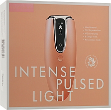 Fotoepilator o wydłużonej żywotności lampy, biały - Ellesilk IPL — Zdjęcie N3