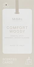 Kup Zestaw - Mr&Mrs Fragrance Tags Mr. Drawers Set № 82 Comfort Woody (3 x tags)