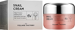 Krem do twarzy z mucyną ślimaka - Village 11 Factory Snail Cream — Zdjęcie N2