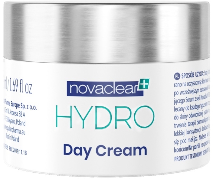 Nawilżający krem-żel do twarzy na dzień - Novaclear Hydro — Zdjęcie N3