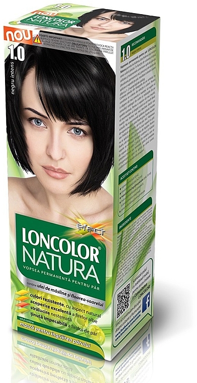 PRZECENA! Farba do włosów - Loncolor Natura * — Zdjęcie N1