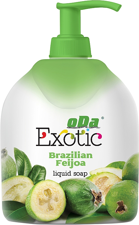 Mydło w płynie Brazylijskie Feijoa, w plastikowej butelce - ODA