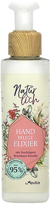 Krem do rąk z ekstraktem z jeżyn - Evita Naturlich Hand Care Elixir — Zdjęcie N1