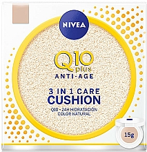 Kup Podkład w gąbce cushion - Nivea Anti-Age Q10 plus 3 In 1 Care Cushion 