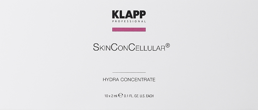 Ampułki nawilżające z kolagenem morskim - Klapp Skin Con Cellular Hydra Ampoules — Zdjęcie N1
