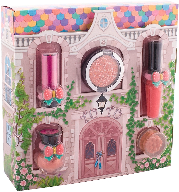 Zestaw kosmetyków Magic House, 5 produktów - Tutu Cottage Set Peach Ballerina — Zdjęcie N1