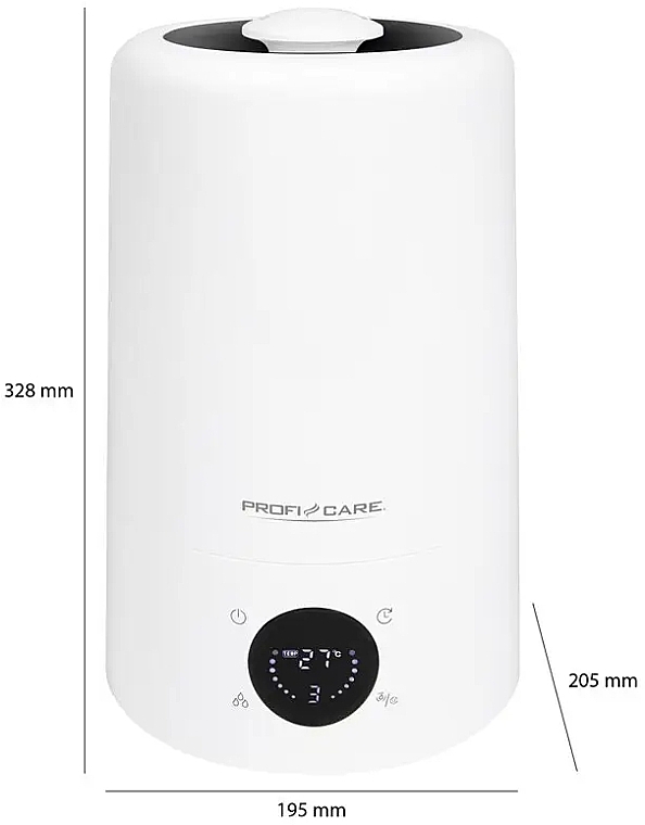 Nawilżacz powietrza, PC-LB 3077 - ProfiCare — Zdjęcie N3