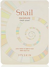 Kup Nawilżająca maska na tkaninie ze śluzem ślimaka do twarzy - It's Skin Snail Moisture Mask Sheet